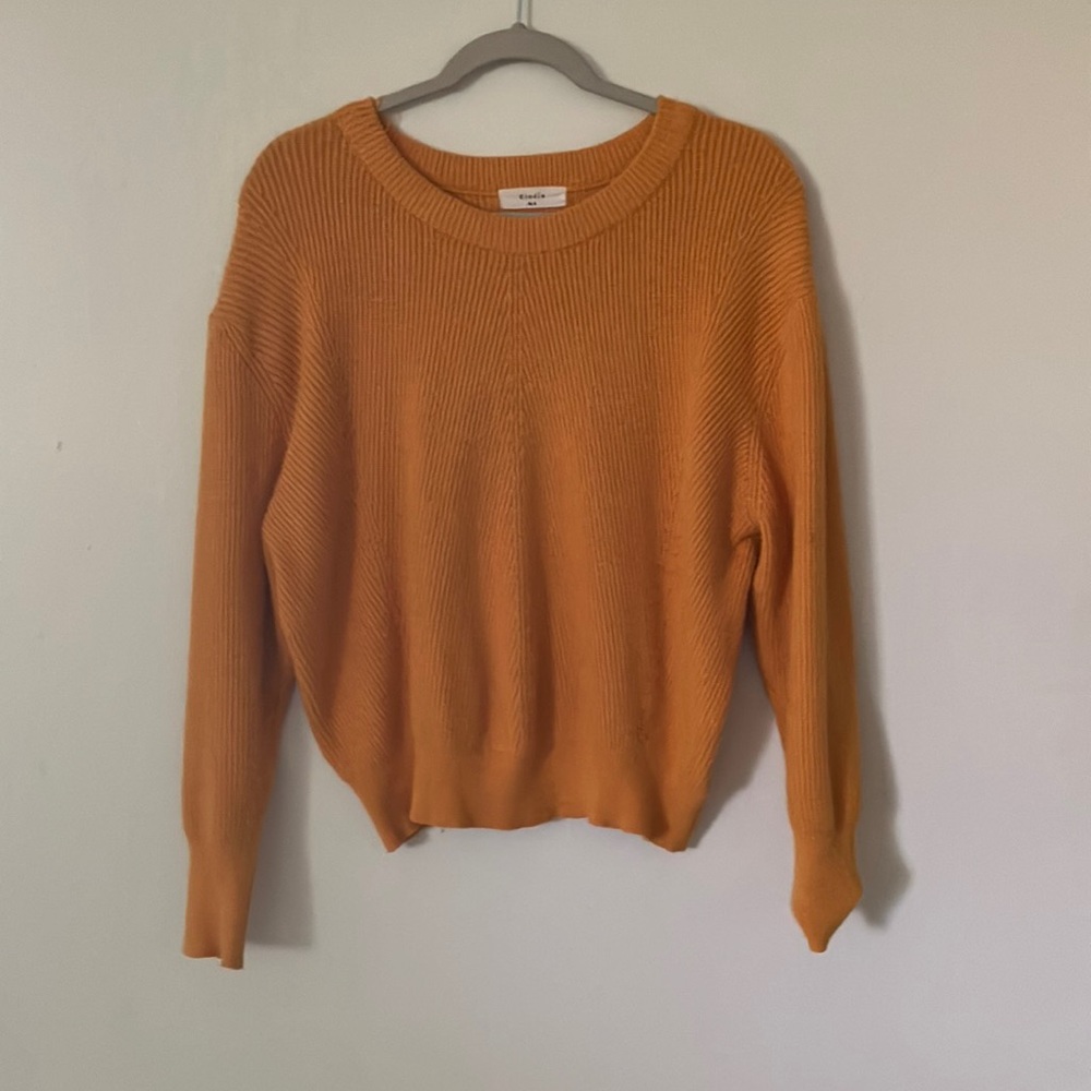 Nordstrom Elodie Yellow cropped Sweater